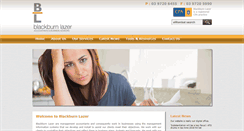 Desktop Screenshot of blackburnlazer.com.au